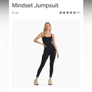 NWT Vuori Mindset Jumpsuit S black